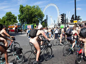 Naked Bike Ride London